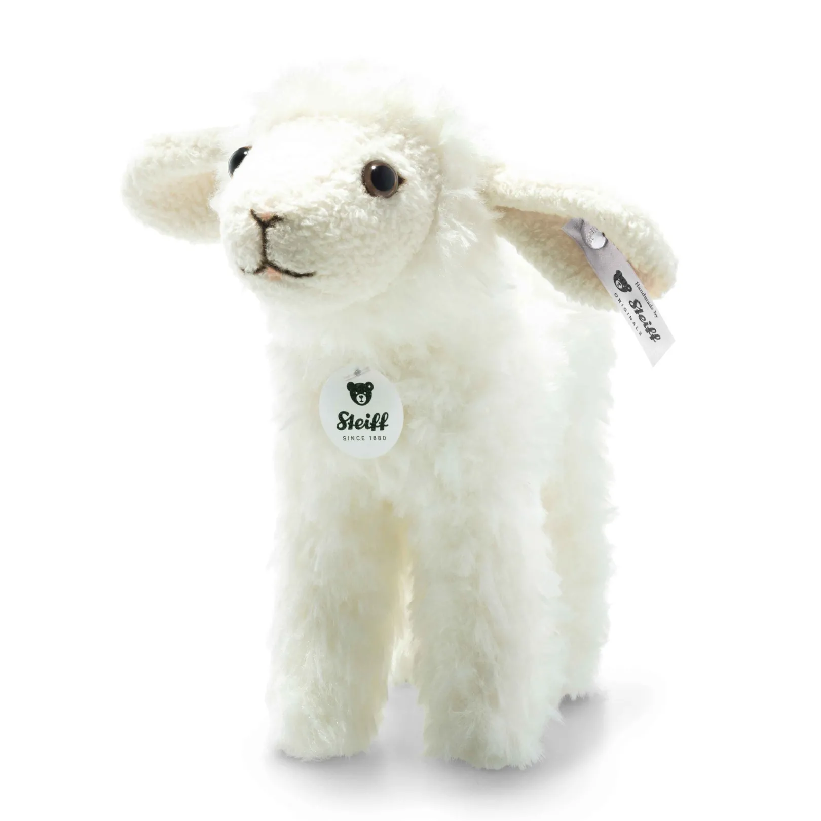 New Steiff Anni lamb, 16 cm, white