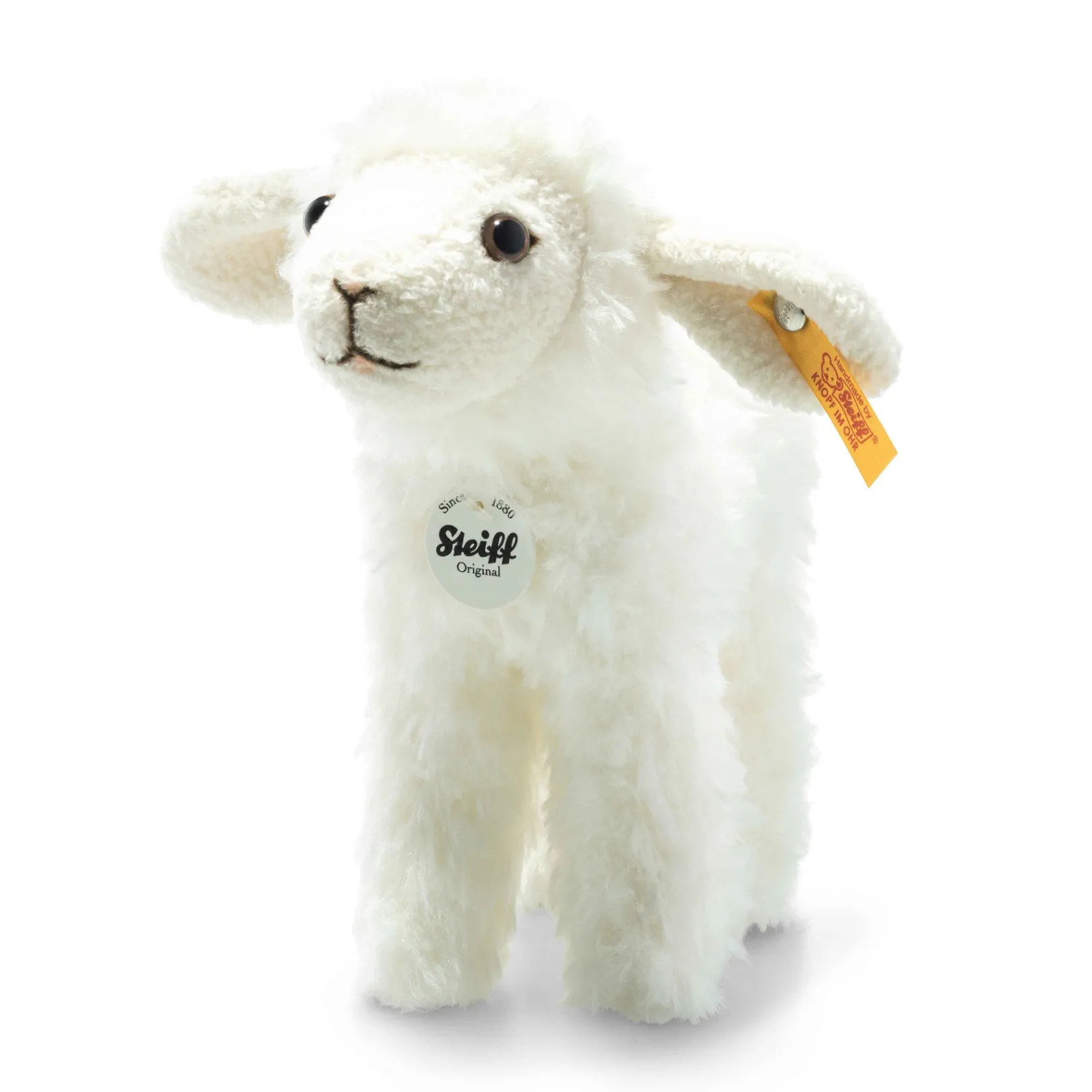 New Steiff Anni lamb, 16 cm, white