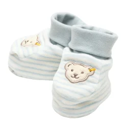 Hot Steiff Babyshoes GOTS, light blue lightblue