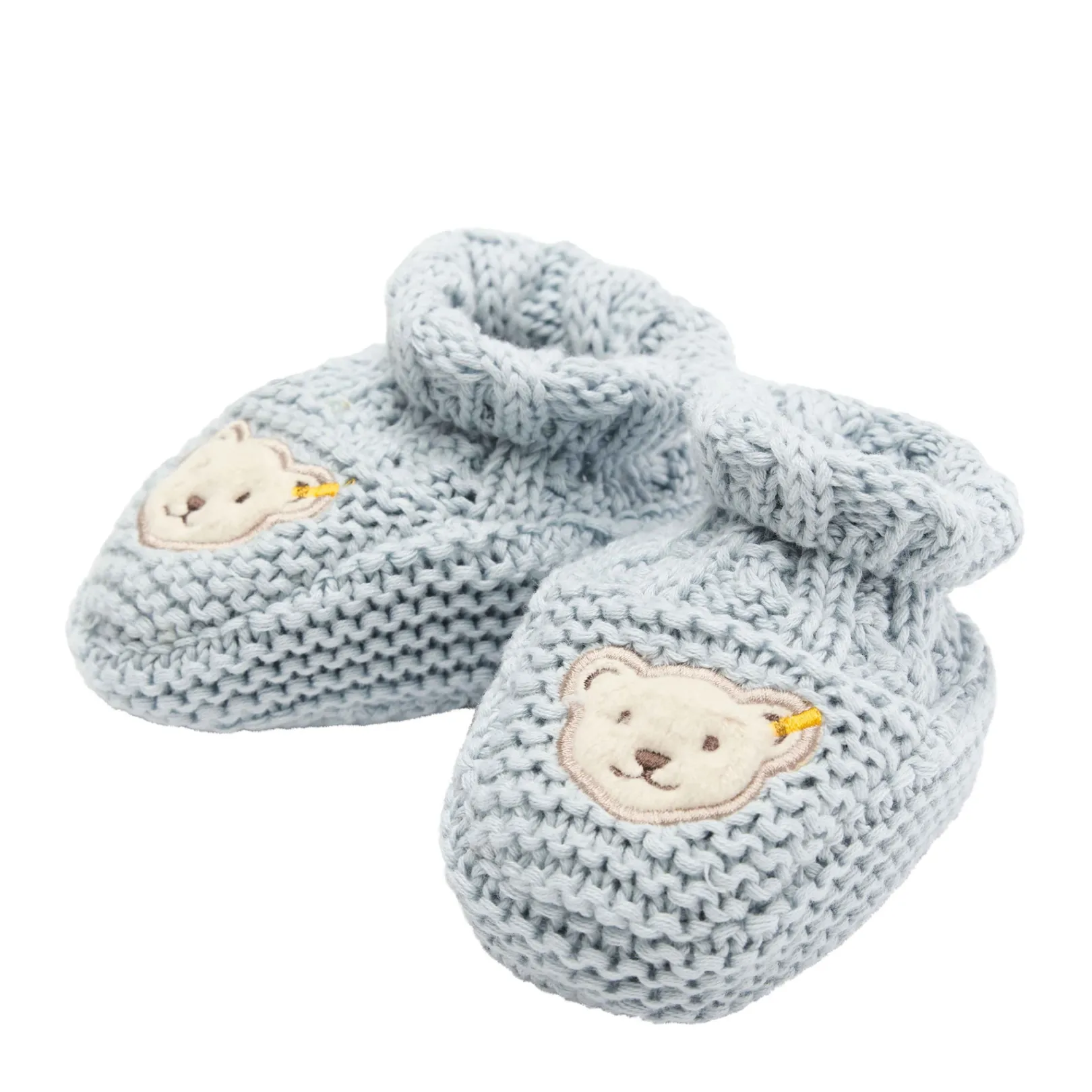 Outlet Steiff Babyshoes GOTS, light blue lightblue