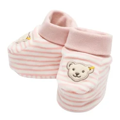 Online Steiff Babyshoes GOTS, pink rose