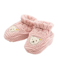 Best Steiff Babyshoes GOTS, pink rose