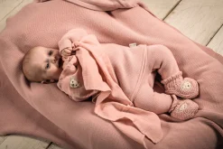 Best Steiff Babyshoes GOTS, pink rose