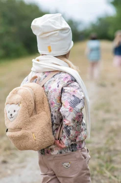 New Steiff Backpack with squeaker, 24 cm, beige