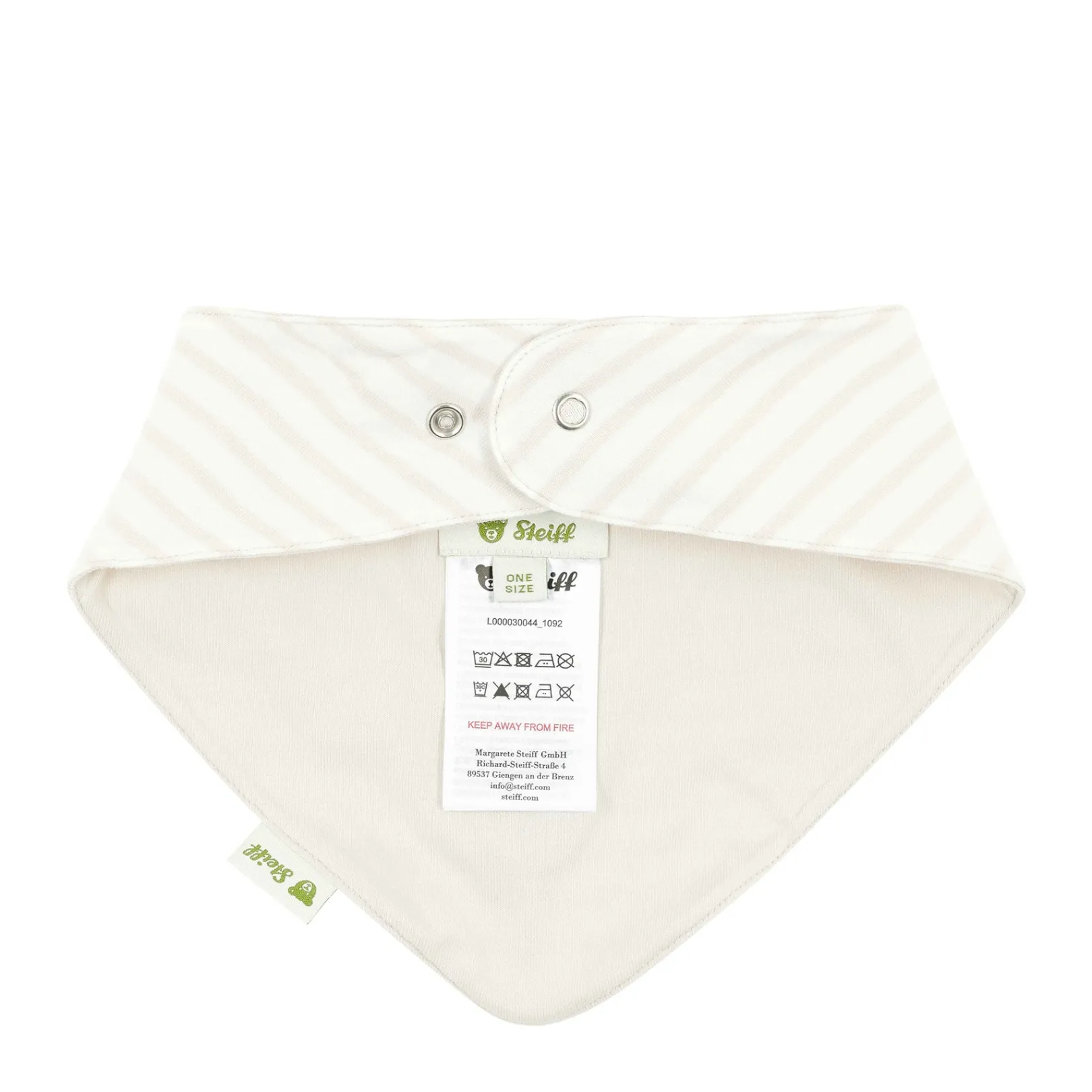 Outlet Steiff Bandana GOTS, beige
