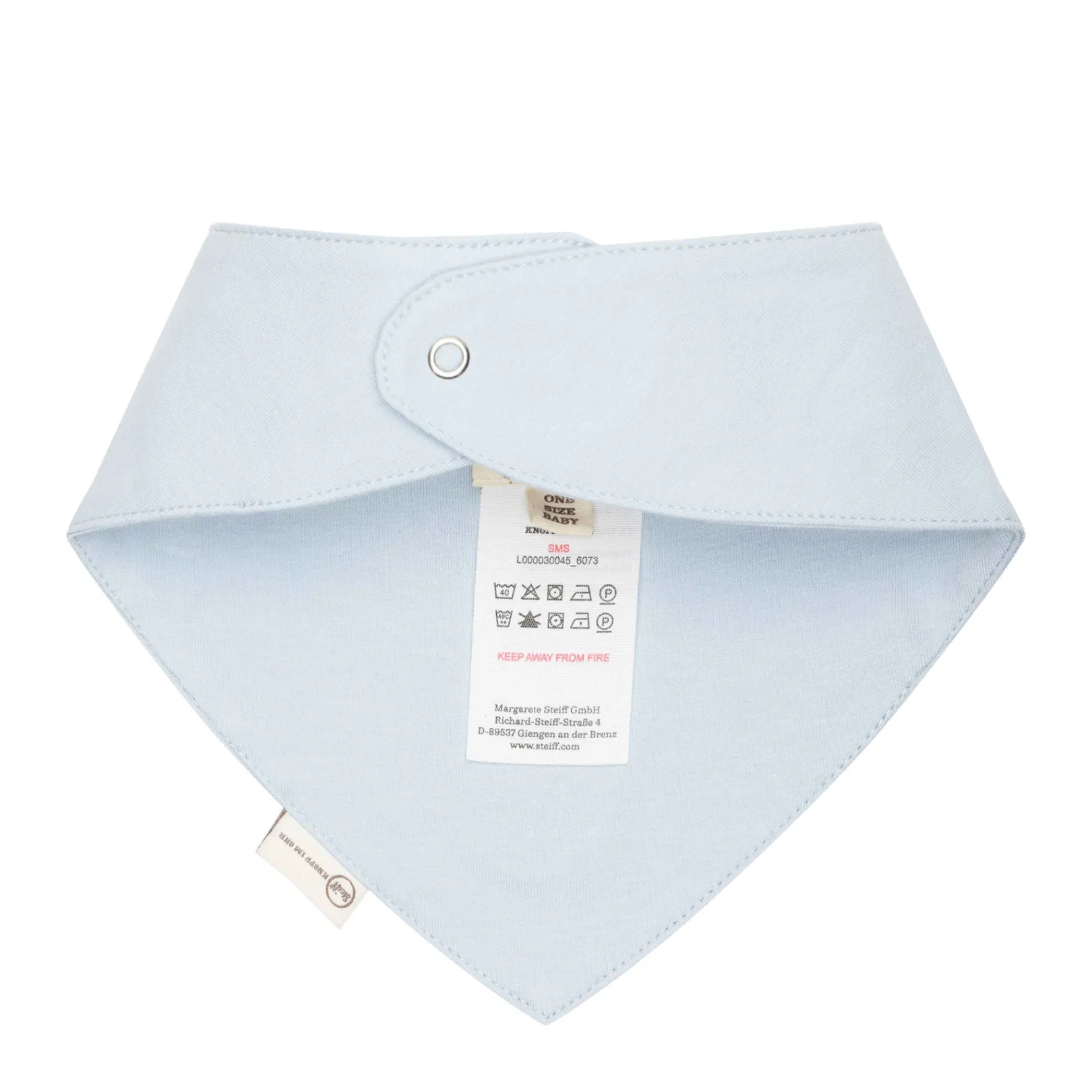 Online Steiff Bandana GOTS, light blue lightblue