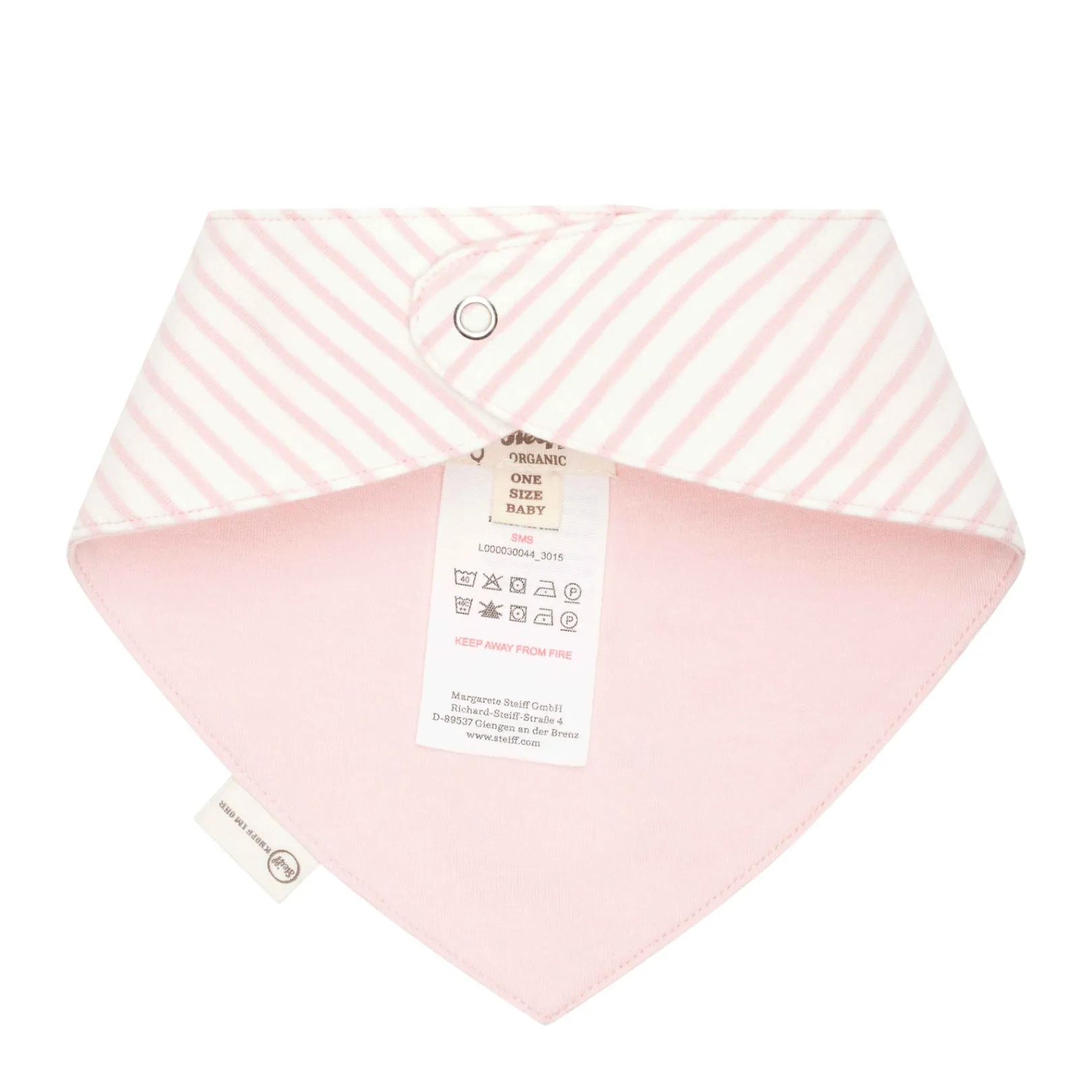 Outlet Steiff Bandana GOTS, pink rose