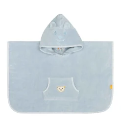Discount Steiff Bath Poncho, light blue lightblue