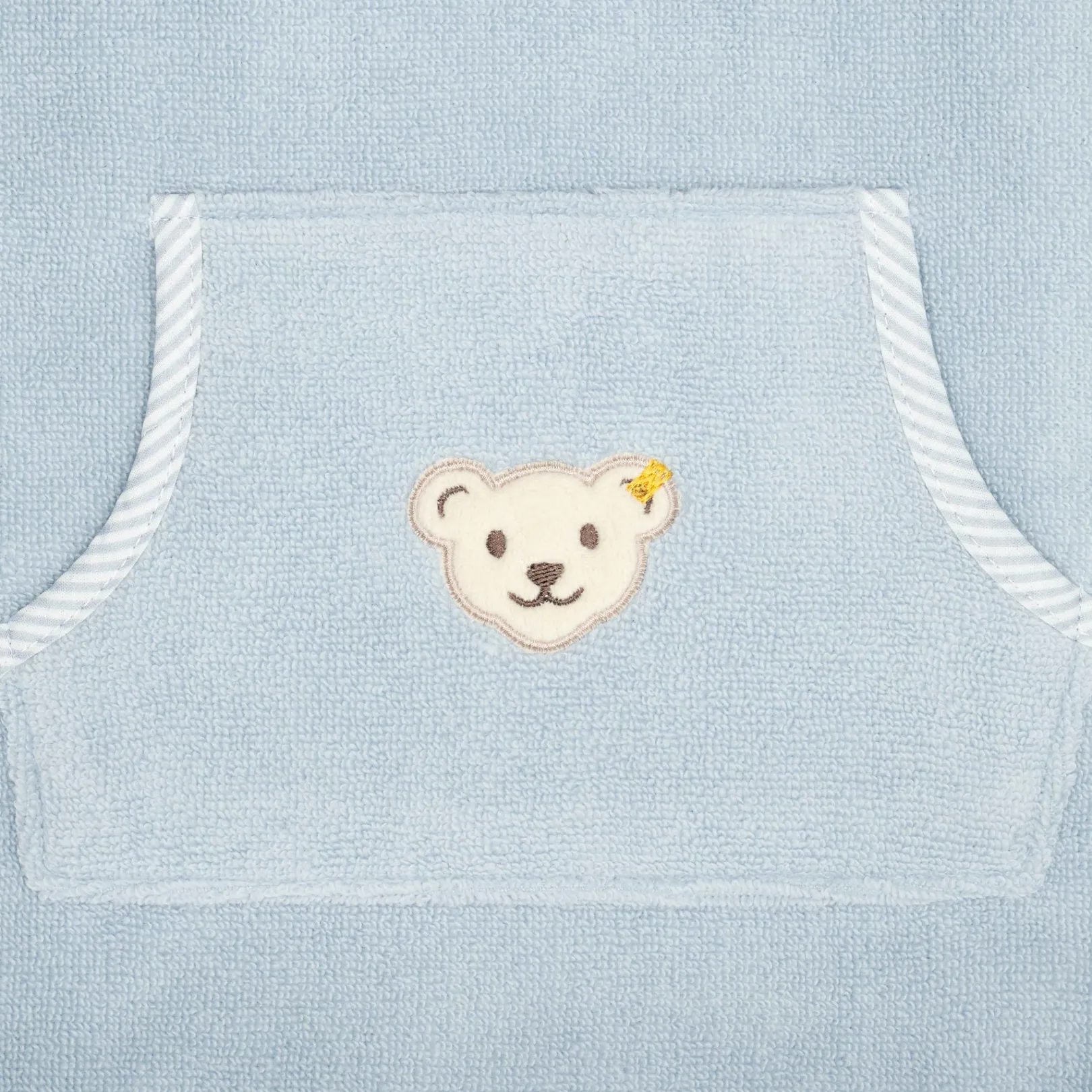 Discount Steiff Bath Poncho, light blue lightblue