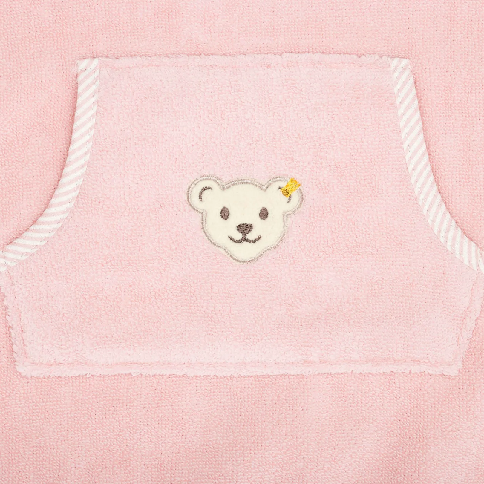 Sale Steiff Bath Poncho, pink rose