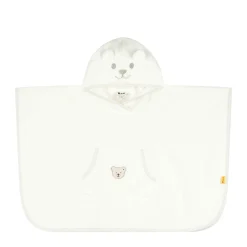 Outlet Steiff Bath Poncho, white