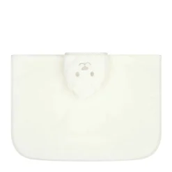Outlet Steiff Bath Poncho, white