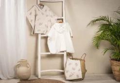 Outlet Steiff Bath Poncho, white