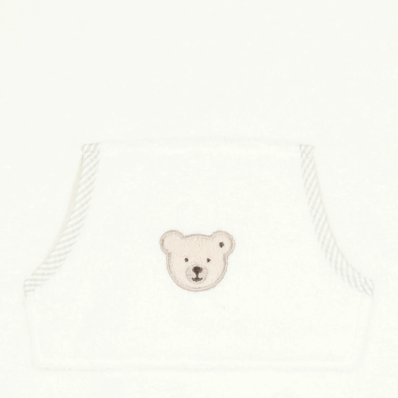 Outlet Steiff Bath Poncho, white