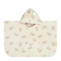 Clearance Steiff Bath Poncho, white