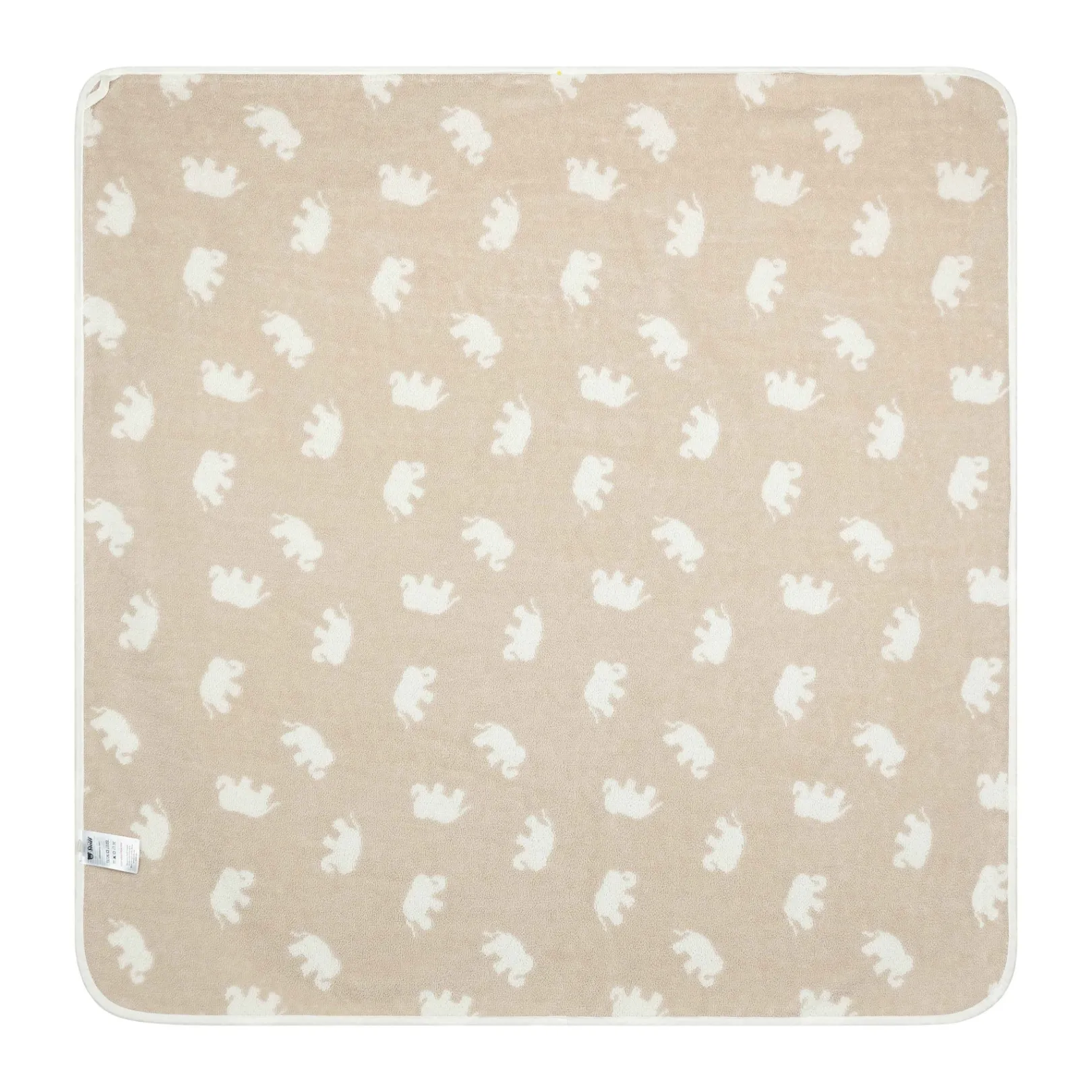 Hot Steiff Bath towel with hood, white
