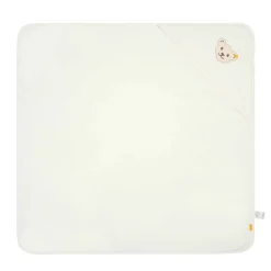 Fashion Steiff Bath towel with hood, white