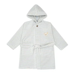Hot Steiff Bathrobe, light blue lightblue