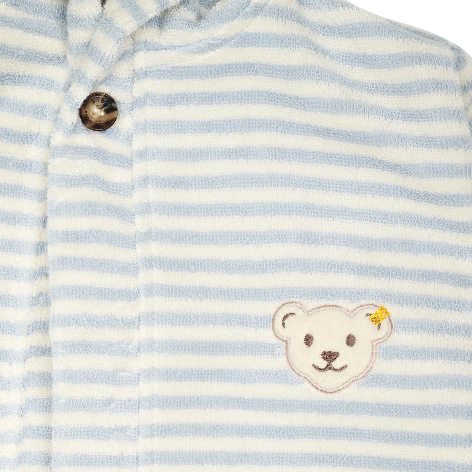 Hot Steiff Bathrobe, light blue lightblue