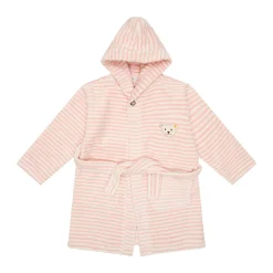Hot Steiff Bathrobe, pink rose