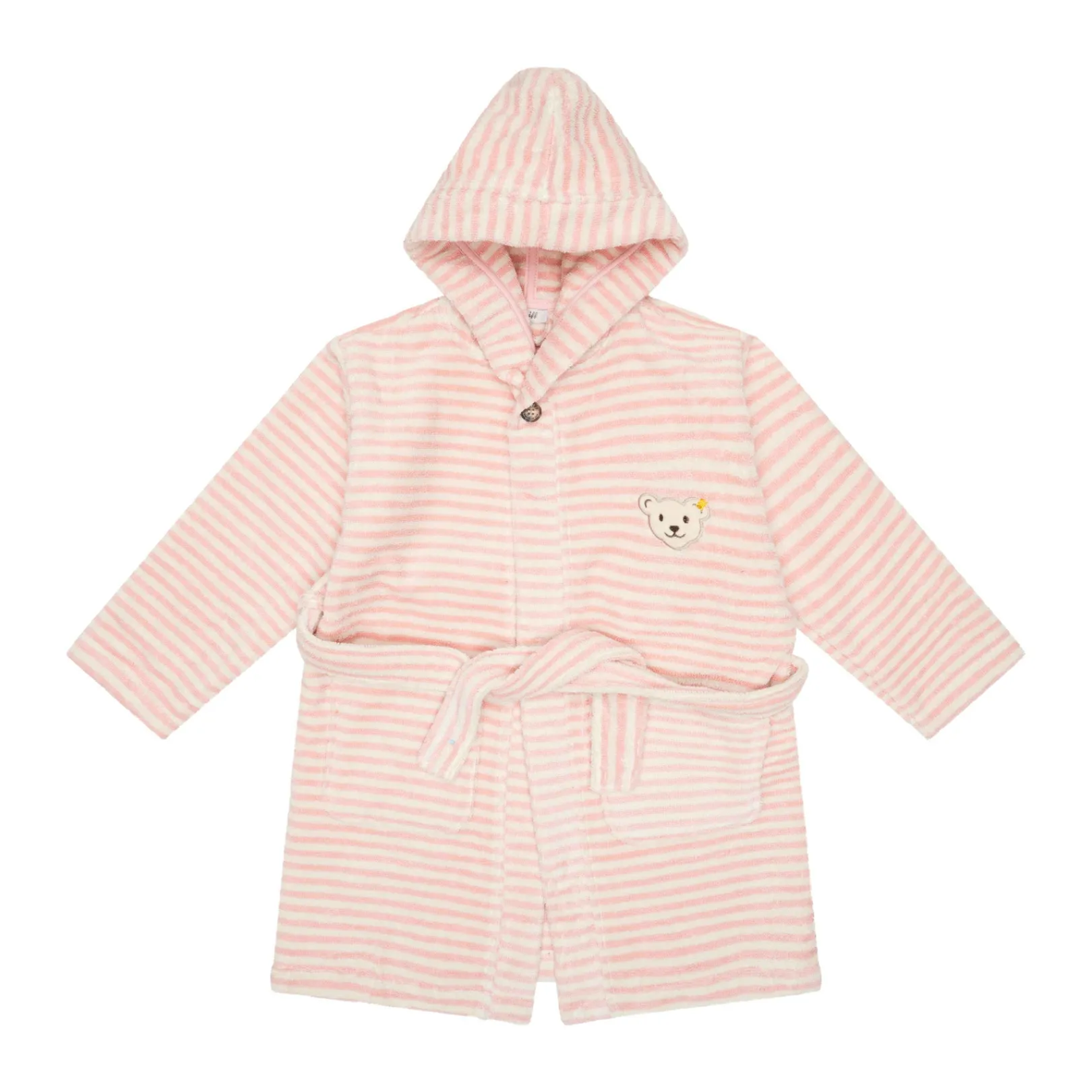 Hot Steiff Bathrobe, pink rose