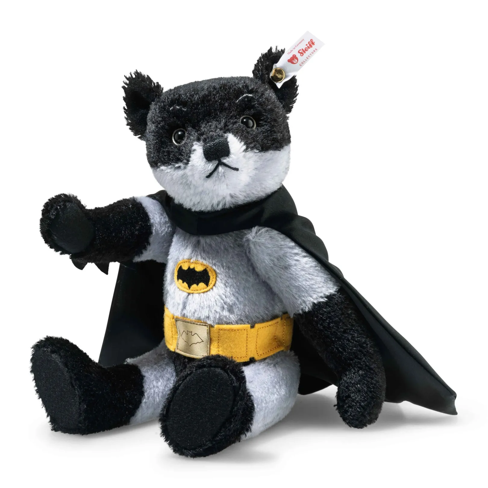 Online Steiff Batman Teddy bear 85th Anniversary, 30 cm, multicoloured