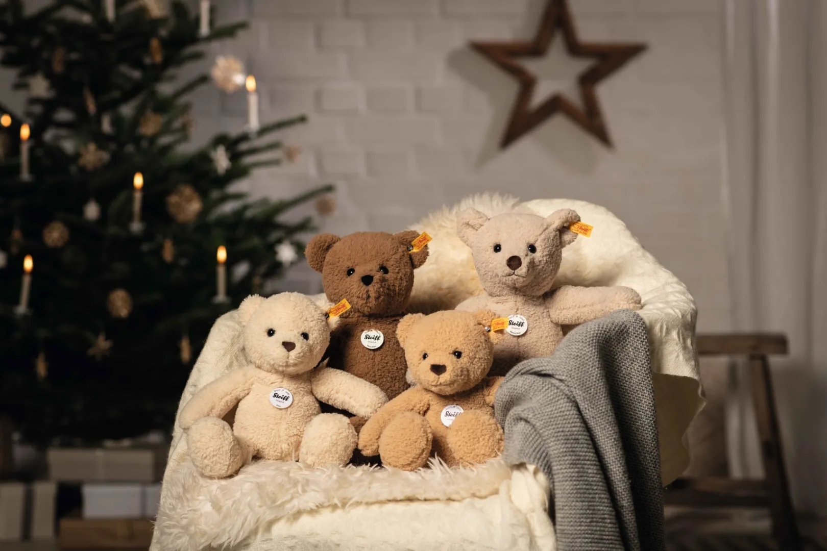 Sale Steiff Ben Teddy bear, 30 cm, beige