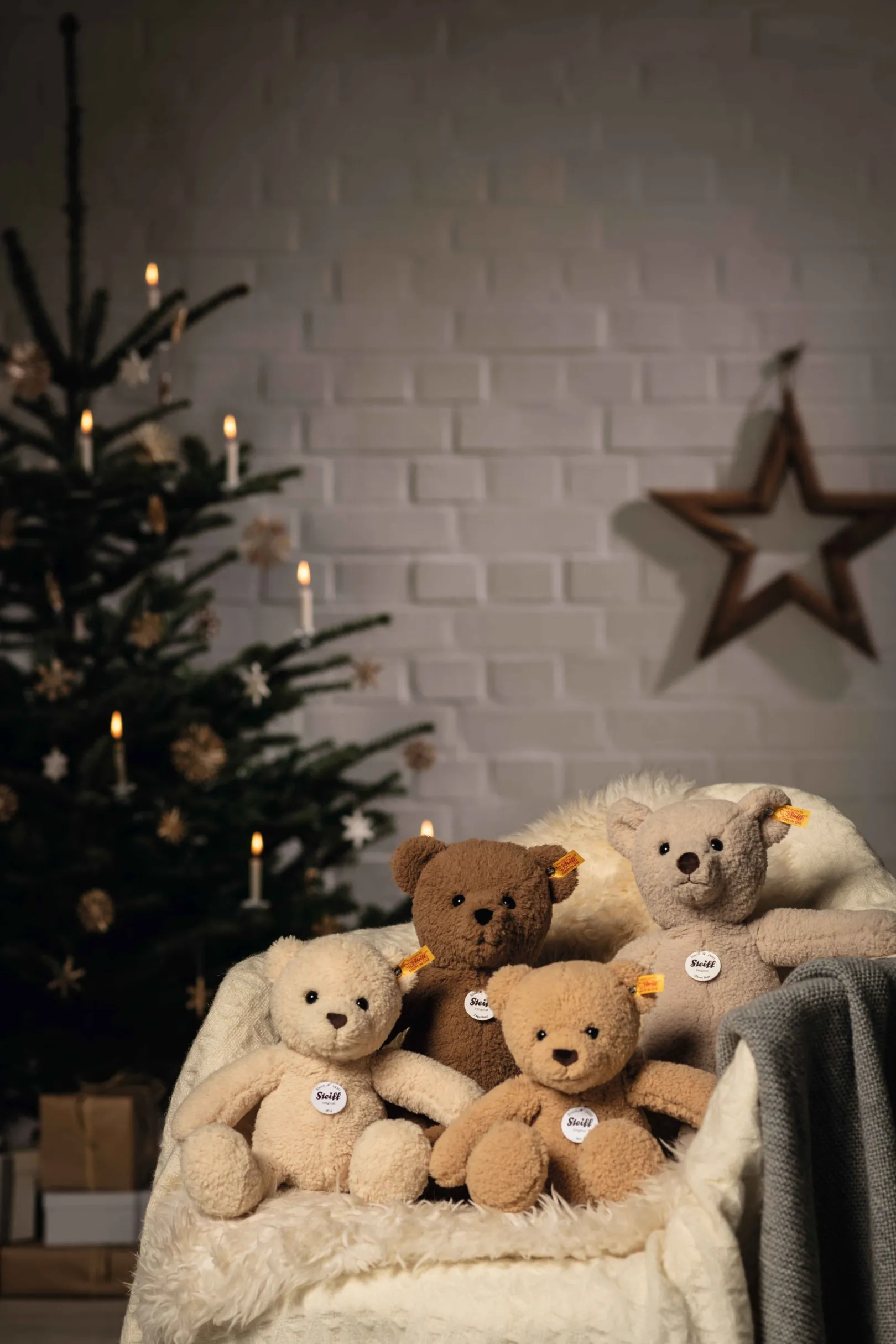 Sale Steiff Ben Teddy bear, 30 cm, beige