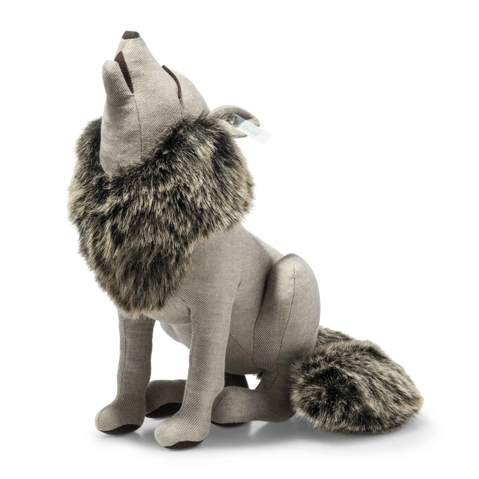 Discount Steiff Best of Selection howling wolf, 38 cm, beige