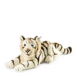 New Steiff Bharat, the white tiger, 43 cm, white