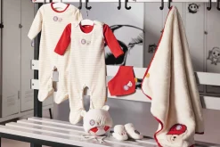 Clearance Steiff Blanket FC Bayern, beige