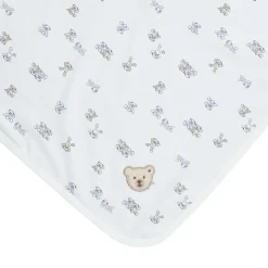 Best Steiff Blanket, for Boys white
