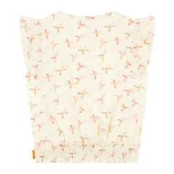 Discount Steiff Blouse shortsleeve, for Girls beige