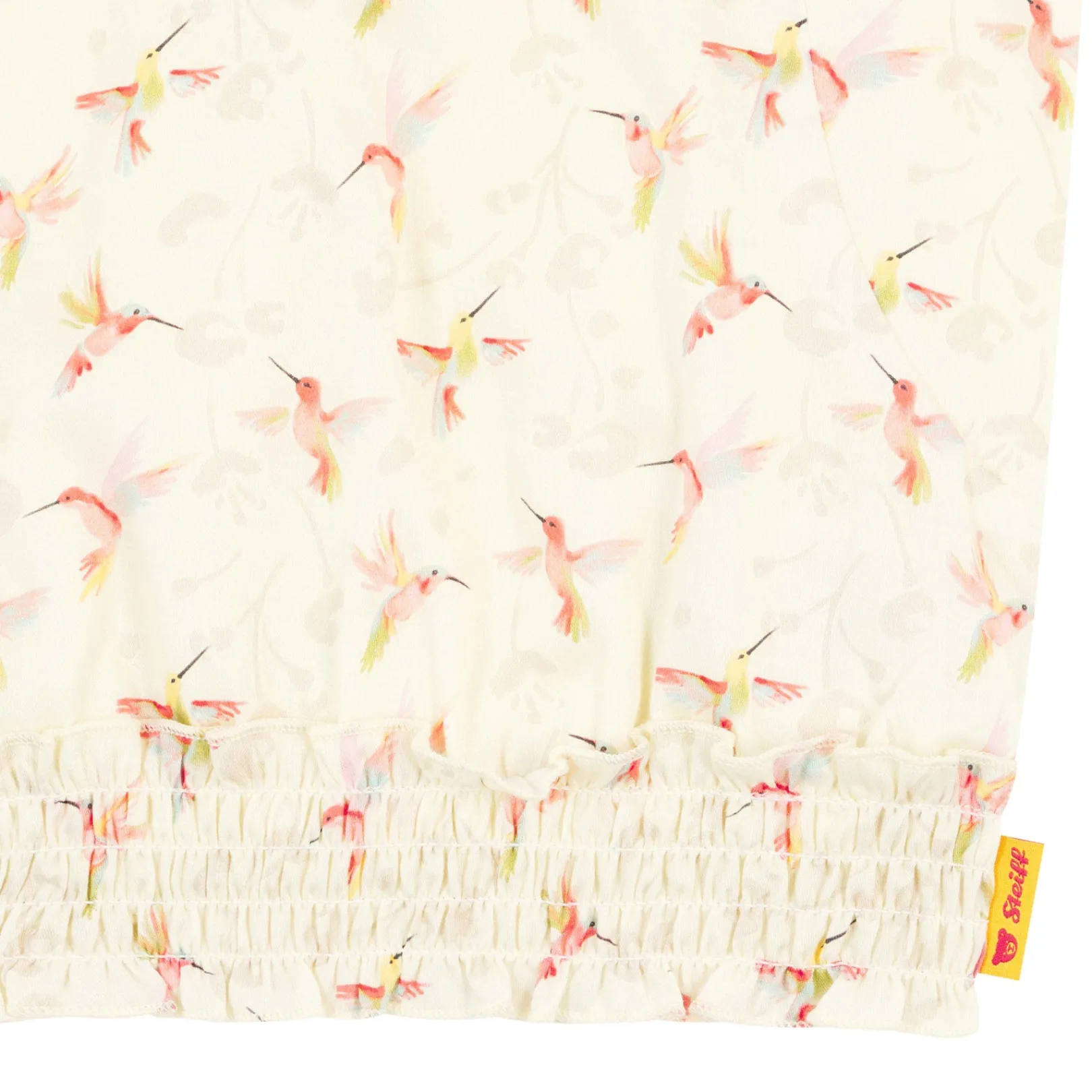 Discount Steiff Blouse shortsleeve, for Girls beige
