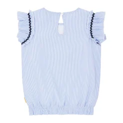 Hot Steiff Blouse shortsleeve, light blue for Girls lightblue