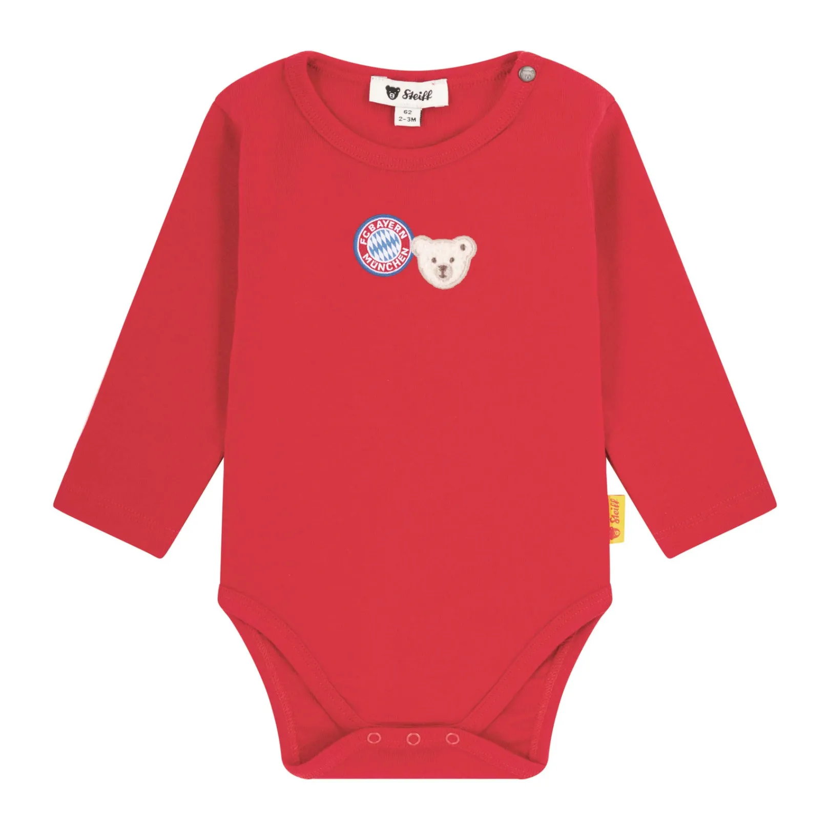 Fashion Steiff Body longsleeve FC Bayern, red