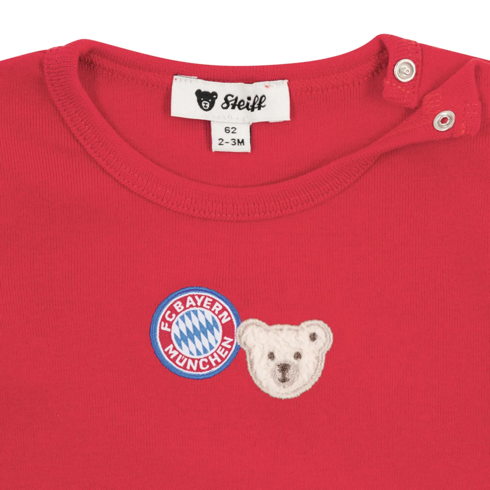 Fashion Steiff Body longsleeve FC Bayern, red