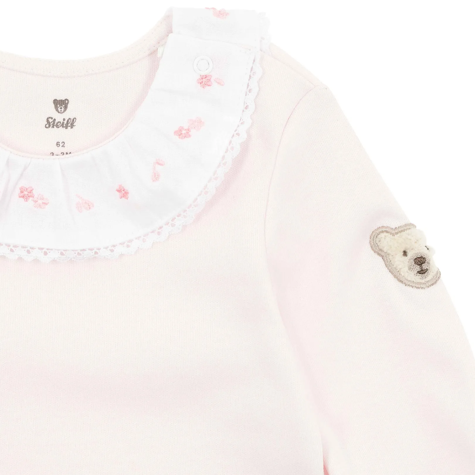 Outlet Steiff Body longsleeve, pink for Girls rose
