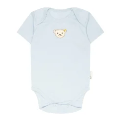 Best Steiff Body shortsleeve GOTS, light blue lightblue