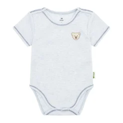 Discount Steiff Body shortsleeve, light blue for Boys lightblue