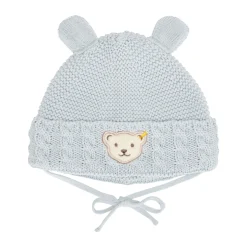 Outlet Steiff Cap GOTS, light blue lightblue