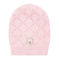 Online Steiff Cap GOTS, pink for Girls rose