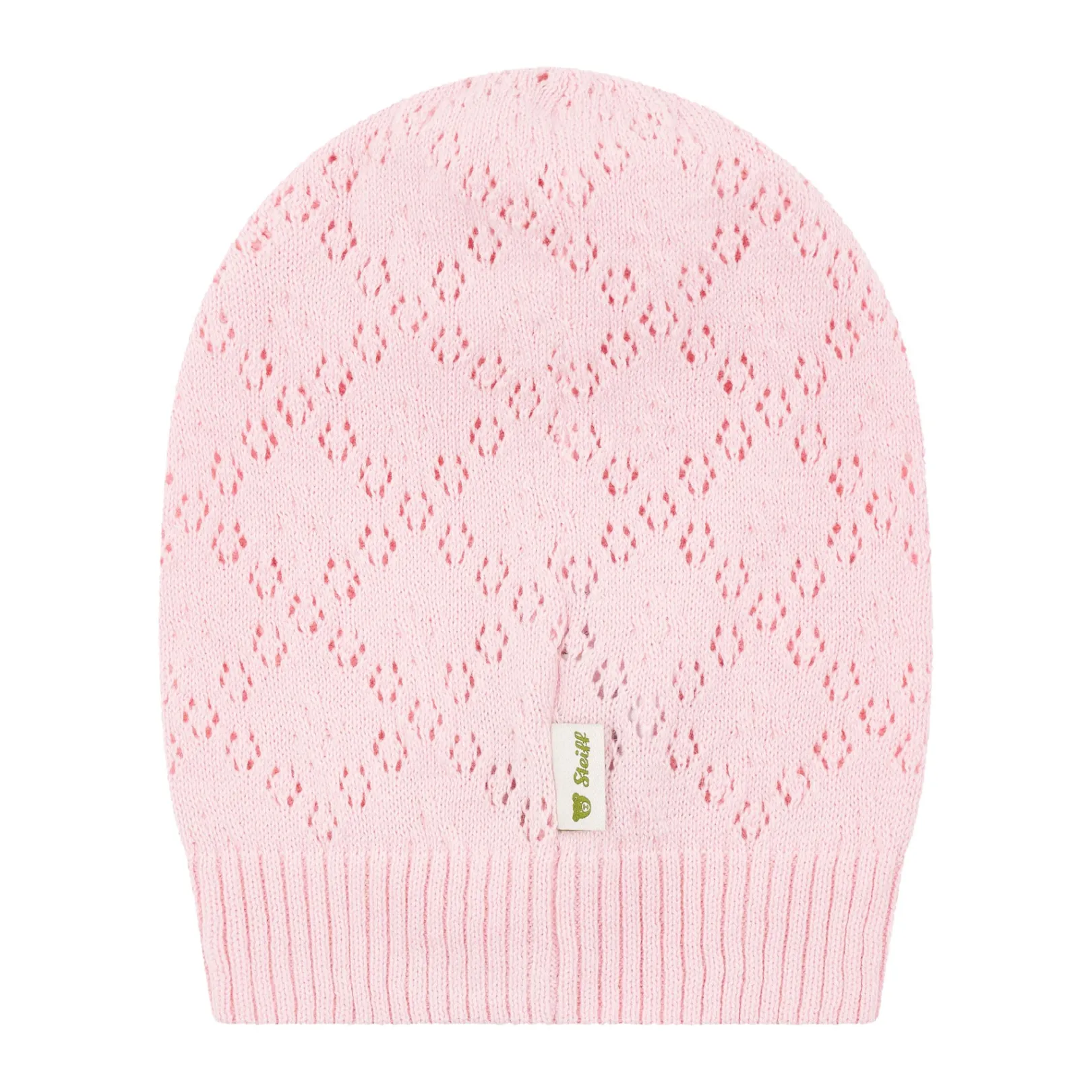 Online Steiff Cap GOTS, pink for Girls rose
