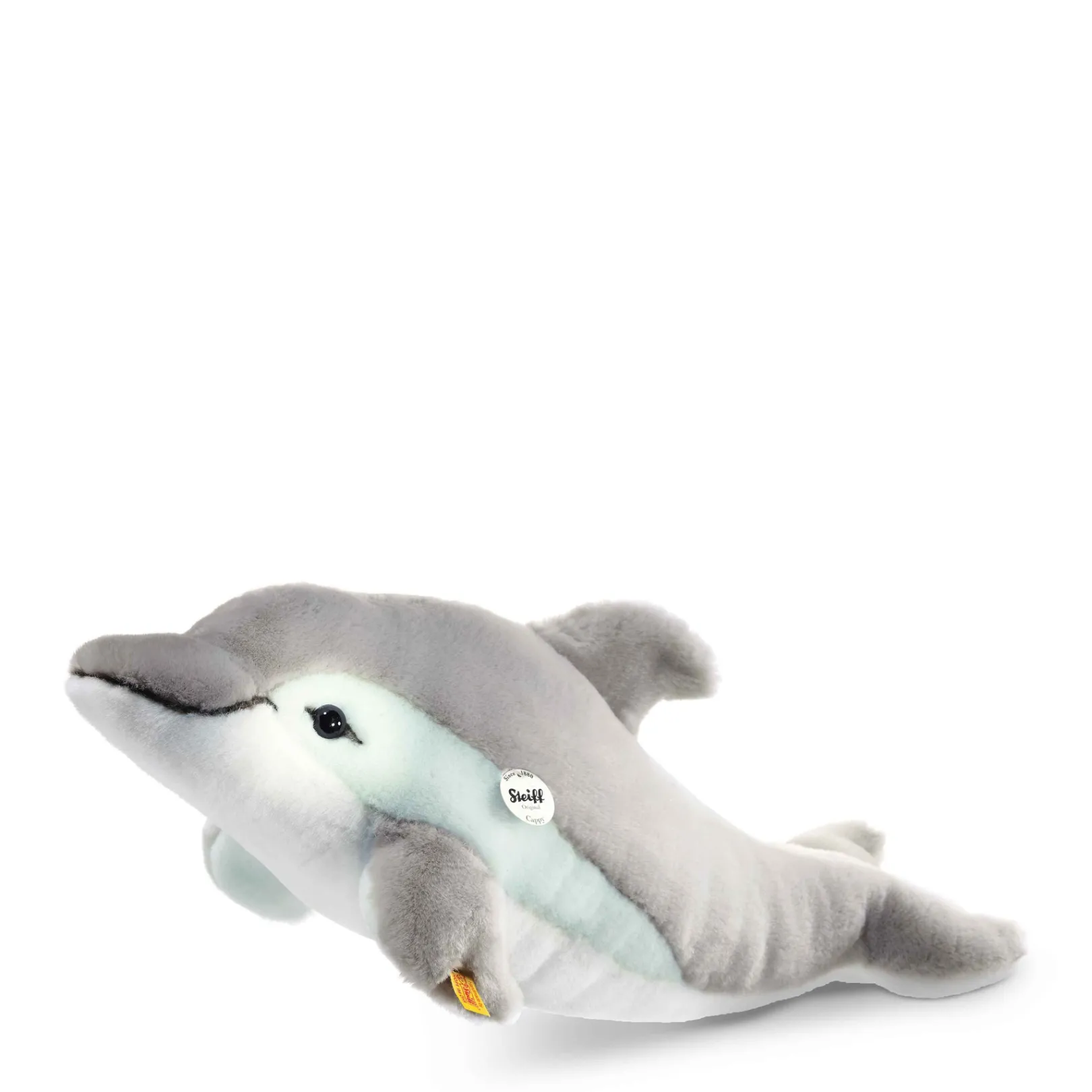 Outlet Steiff Cappy dolphin, 35 cm, light grey
