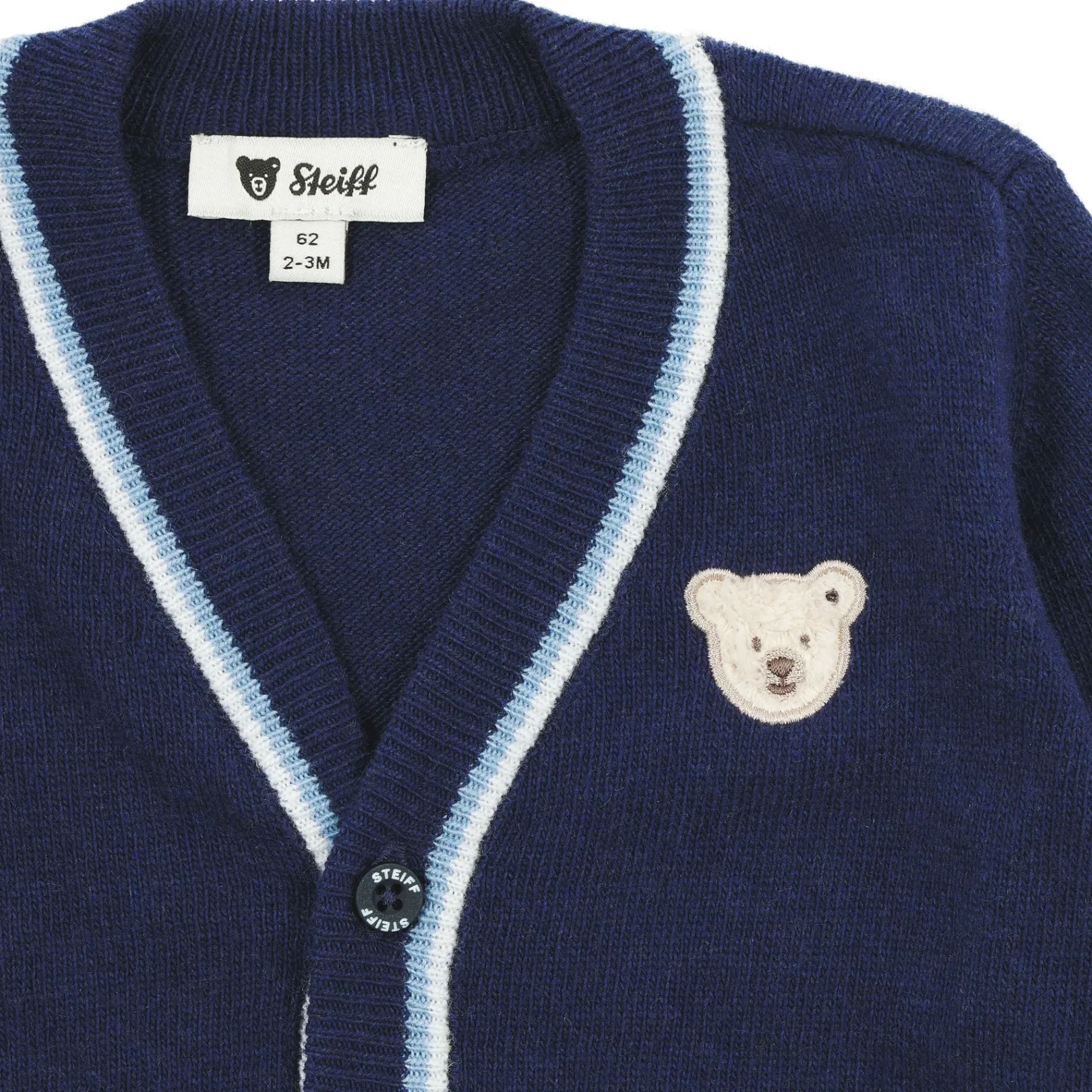 Clearance Steiff Cardigan, dark blue for Boys darkblue