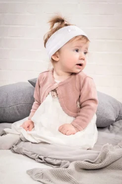 Best Steiff Cardigan, pink for Girls rose