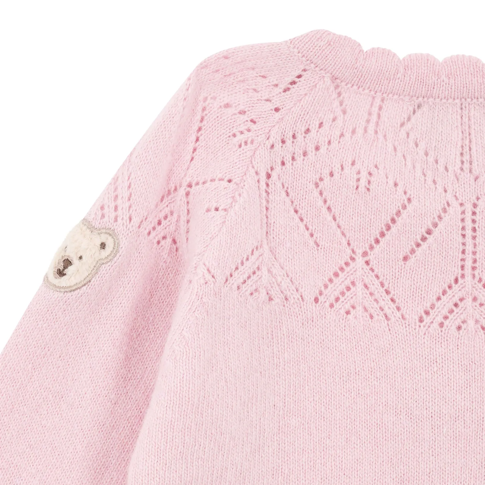 Outlet Steiff Cardigan, pink for Girls rose