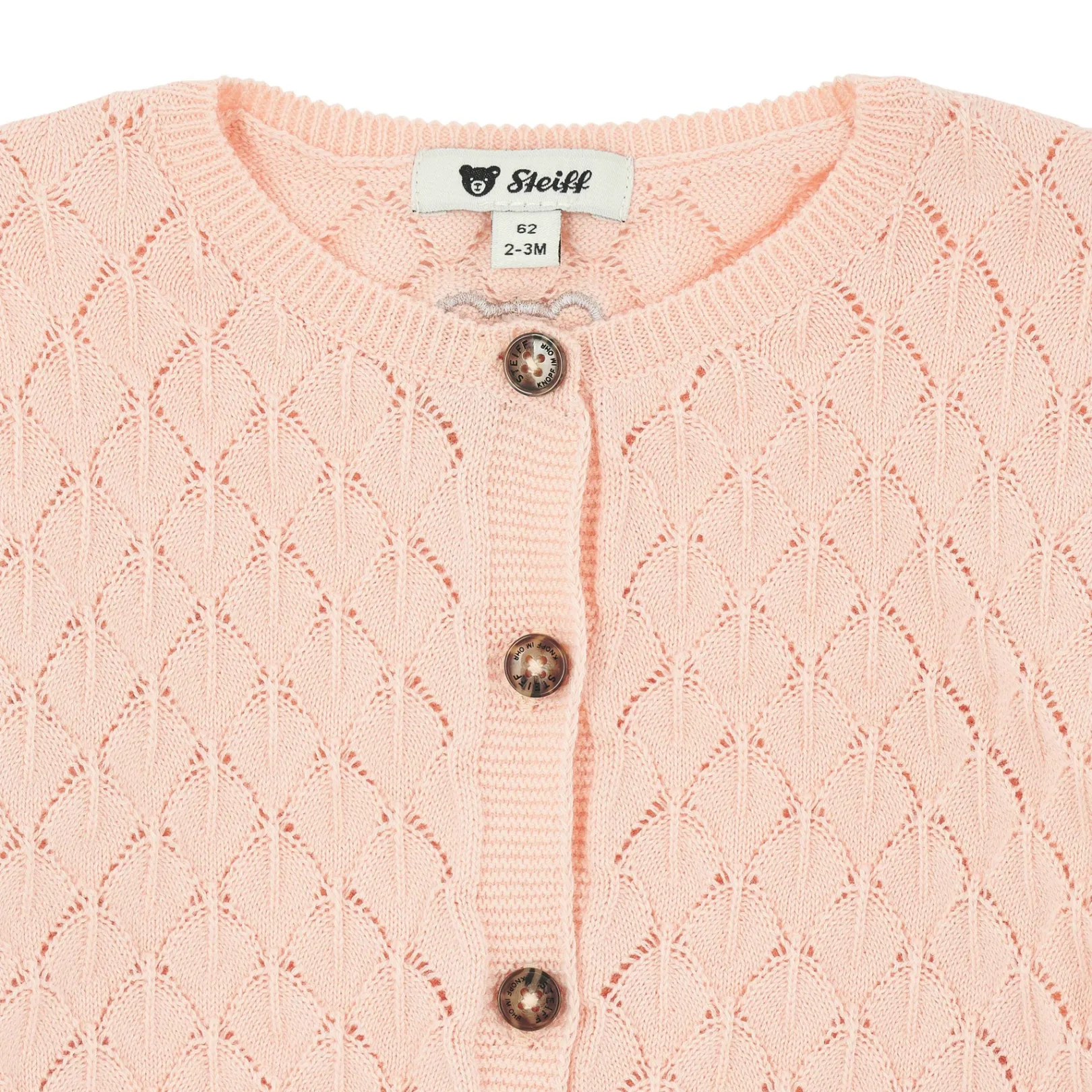 Online Steiff Cardigan, pink for Girls rose