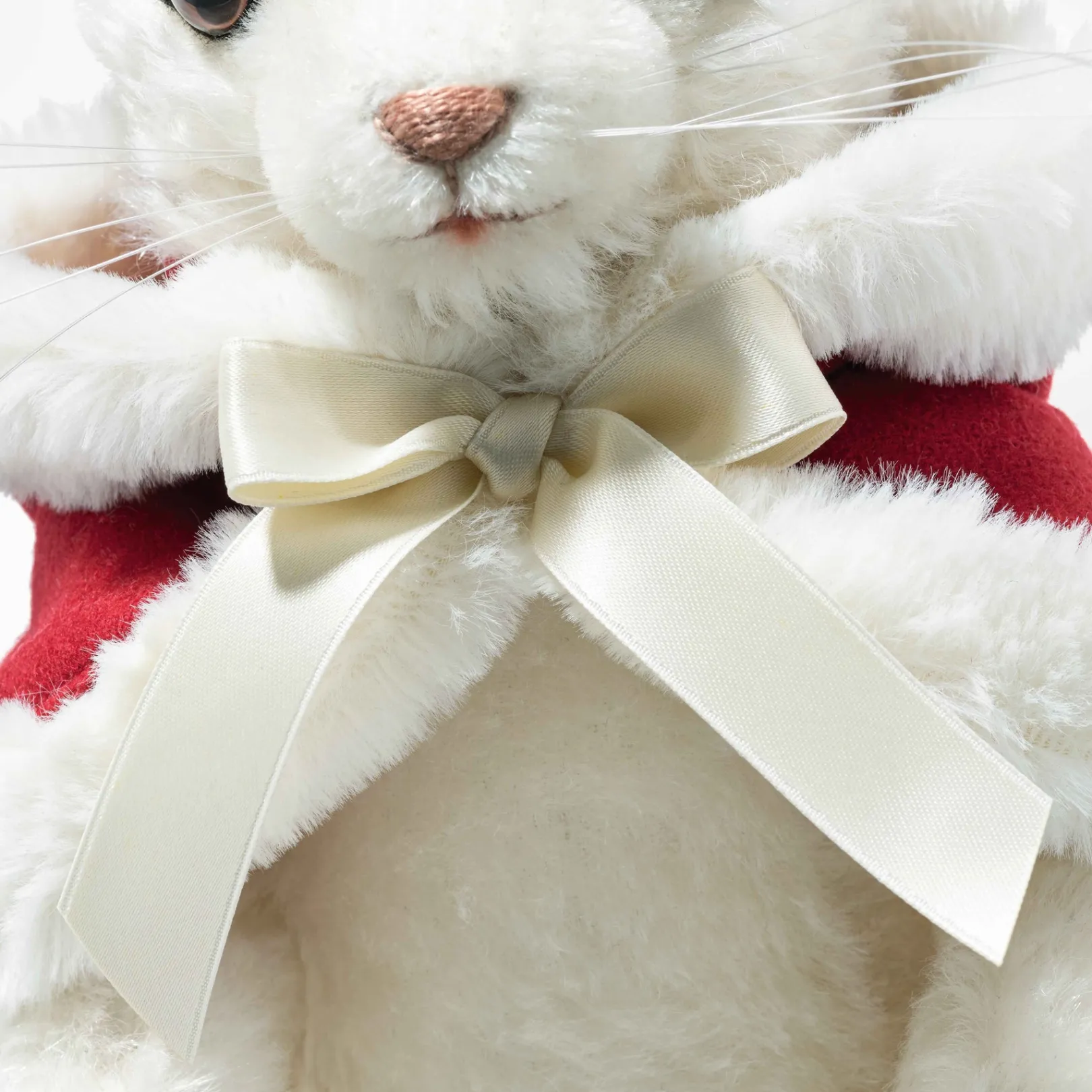 Sale Steiff Christmas rabbit, 22 cm, white