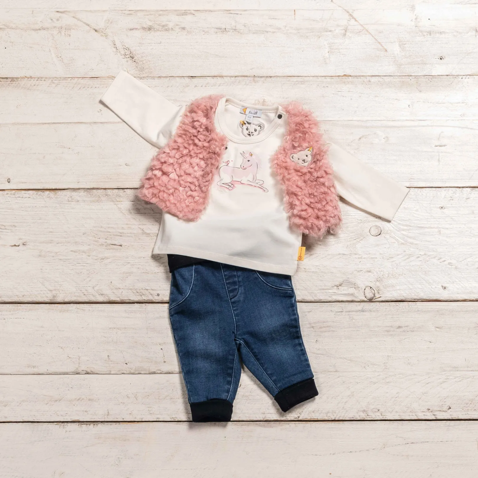 Sale Steiff Denim Pants, dark blue darkblue